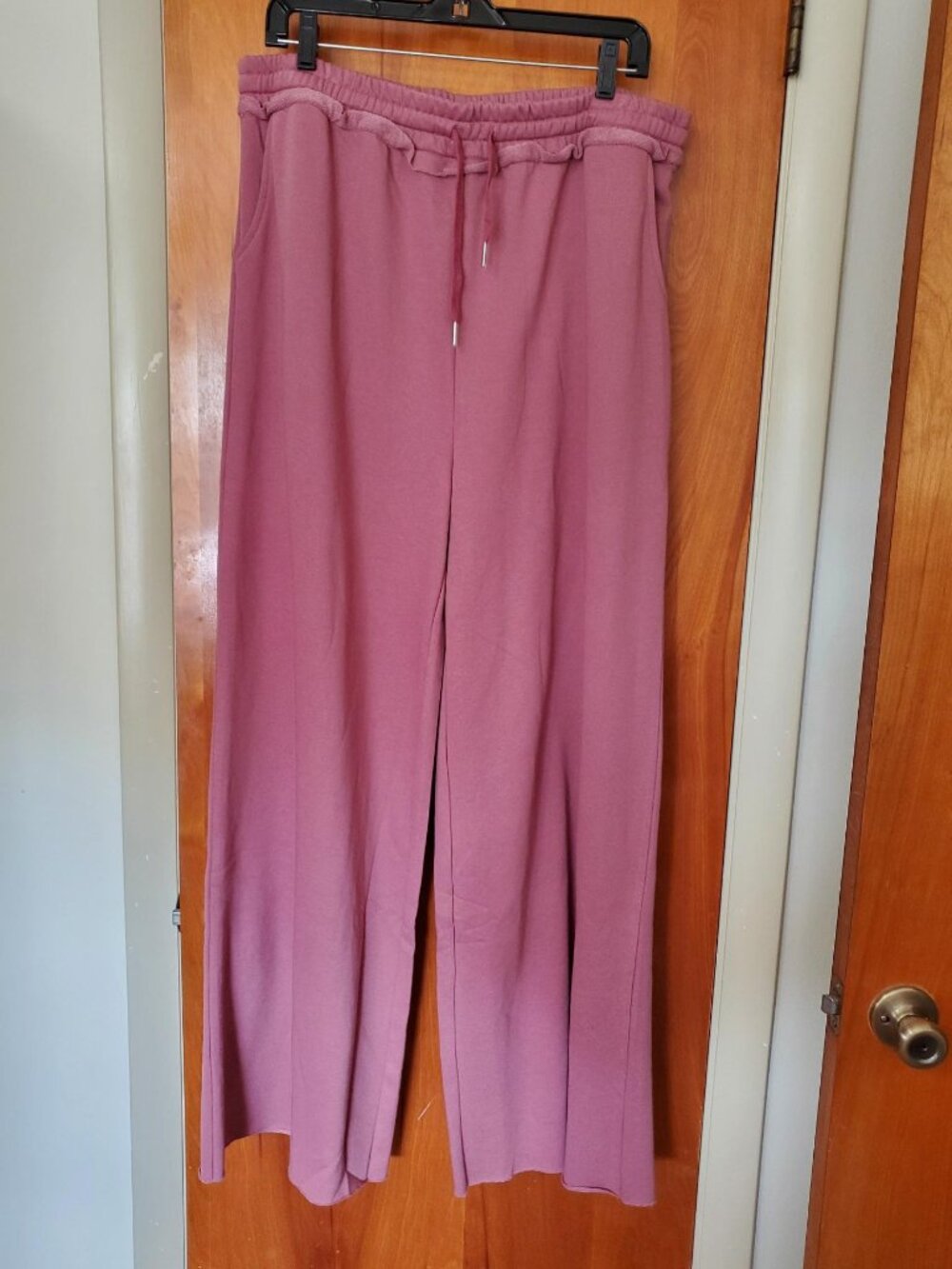 Noflak Womens Sweatpants Wide-Leg XXL